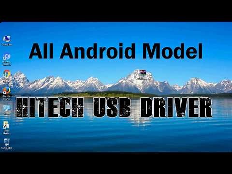 How to Install Hitech USB Driver for Windows | ADB and FastBoot