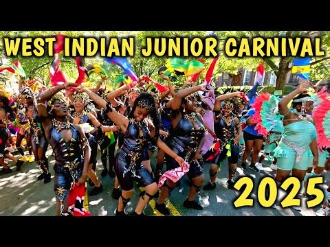 WEST INDIAN JUNIOR CARNIVAL Parade 2025 (full HD) | West Indian American Day Carnival Parade 2025