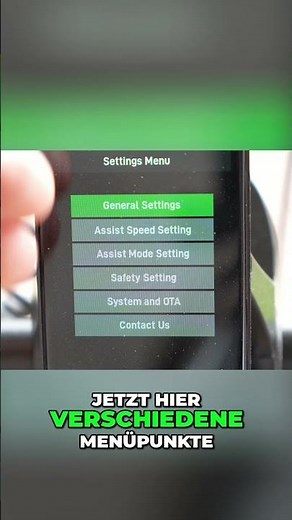 E-bike: Setting the Max Assist Speed ​​| Instructions #himiway