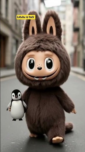 Labubu is back with another adorable moment! 🥰 If you want to learn how to make videos comment below