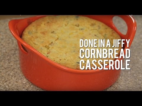 Done in a Jiffy Cornbread Casserole
