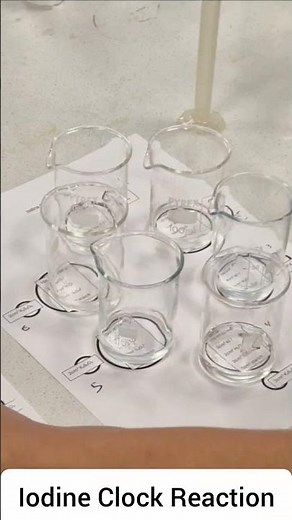 Iodine Clock Experiment Y10 Class Challenge!