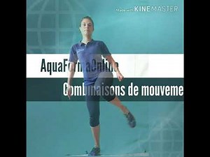 Exercices et enchaînements d'exercices aquagym