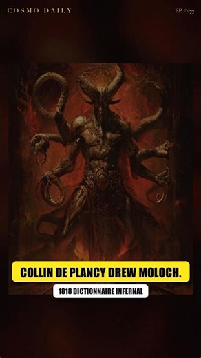 Collin de Plancy Drew Moloch in 1818: The Face That Defined Demonology