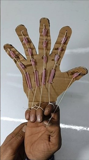 Cardboard Robotic Arm Project for Students #diy #diyprojects #experiment #robot #robotics