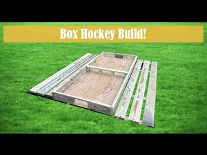 How to make a box hockey game