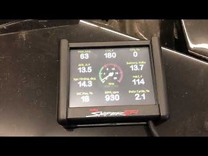 Holley Sniper Surging Idle