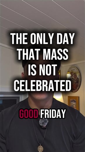 Good Friday: The Only Day the Church Does Not Celebrate Mass | Paschal Triduum Today, the Catholic Church does something she does only once a year — she falls silent. Good Friday is the only day in the entire liturgical calendar when Mass is not celebrated. But the absence of the Eucharist is not the absence of worship. It is a participation in the silence of that first Good Friday — and the Church still gathers, still prays, and still places the cross before us. What happens at the Celebration 