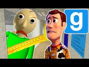GMOD BALDI TRAPPED US IN HIS SCHOOLHOUSE! | Multiplayer Garry's Mod Gameplay