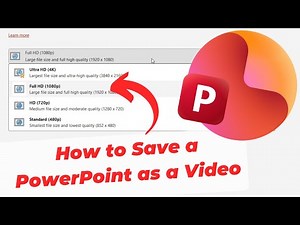 How to Save a PowerPoint as a Video (Easy & Fast)