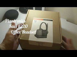 First look at the Plantronics Savi 8220 office headphones with ANC #Plantronics #Headphones
