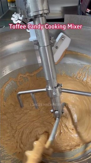 Full Automatic Toffee Candy Industrial Cooking Making Machine #machine #toffeecandy #shorts #food