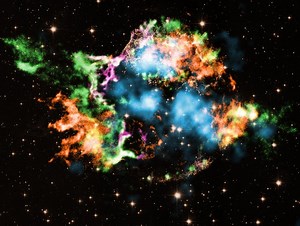 Exploding Stars are Titanium Factories