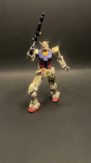 Weathered and brush painted #gundam #gunpla #influencer