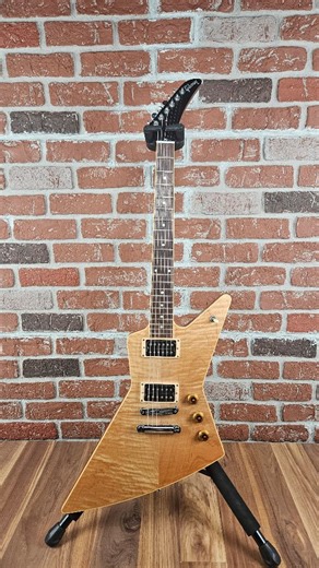 Diablo Guitars Axes Of Evil on Instagram: "2008 Gibson GOTW Explorer Natural Flame Top. Message us for more details! #diabloguitarsseattle #gibson #explorer"