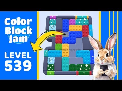 Color Block Jam Level 539 Solution Walkthrough