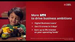 Dream big and achieve more with DBS Bank's current accounts. We're here to support your business ambitions with a range of offerings to keep your momentum going. Start your journey to success with DBS Bank. Know more: https://go.dbs.com/3vECRvQ #BusinessBanking #DBSBankIndia #VisitDBS #DifferentKindOfBank | DBS