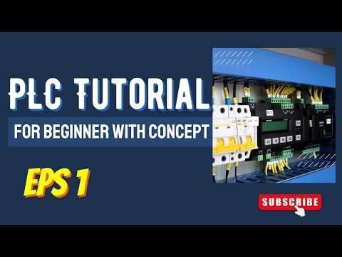 Ep1: PLC program of DOL stator with PLC connection best for beginners with Simulations #CAde Simu