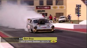 Huge burnouts, close racing and big crowds! Round 1 action of Top Doorslammer from the 2004 Summernationals at Western Sydney International Dragway (Sydney Dragway). 16 years ago, WSID was a brand-new track that attracted huge crowds and brilliant racing and this event was one of the biggest NSW had seen in a very long time. Watch the whole race by following the link to YouTube. YouTube: https://youtu.be/31qQA6q2UAQ Video: Speedweek | Australian Drag Racing History