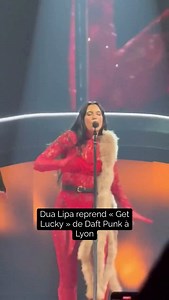 2.3K reactions · 82 comments | Après « Dernière danse » d’Indila, Dua Lipa reprend « Get Lucky » de Daft Punk et Pharrell Williams lors de sa deuxième date lyonnaise. Les 23 et 24 mai prochains, la chanteuse se produira pour deux dates supplémentaires en France, à la Paris La Défense Arena. | Billboard France | Facebook