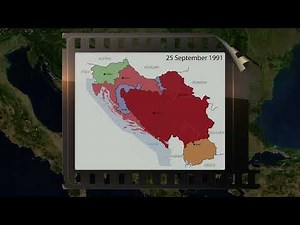 The Collapse of Yugoslavia: A Nation Divided (1989-2008) | Animated Map History
