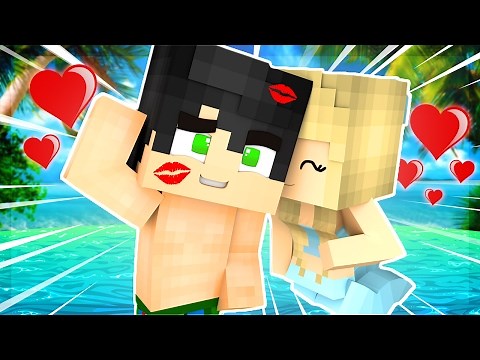 Minecraft - BABY MERMAID KISSES BABY DRACO!! (Minecraft Roleplay)