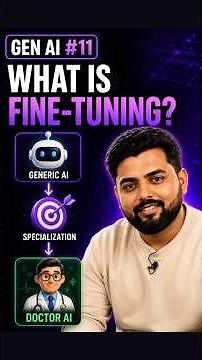 11. What is Fine-Tuning? | Generative AI Short series #tech #coding #tricks