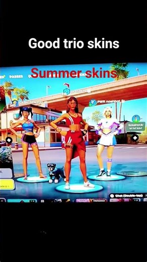 good fortnite trio skins