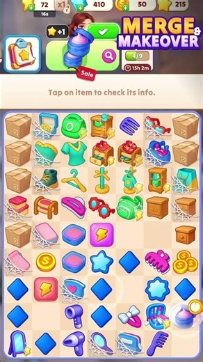 Merge Makeover Gameplay Video 11 #MergeMakeover #MakeoverGame #MergeGame