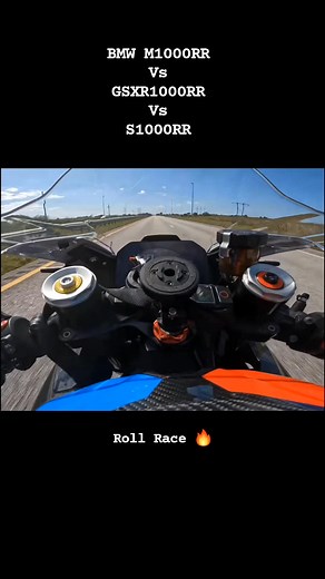BMW M1000RR vs S1000RR vs GSXR1000R #bikers #gsxr1000 #m1000rr #s1000rr #fb #sports #viralpost2024シ #fblifestyle | Bike$DrageRacing