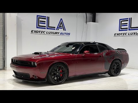 FOR SALE #228204 2018 DODGE CHALLENGER 392 HEMI SCAT PACK SHAKER @ELA - MUST WATCH!!!