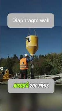 60 Mètres Sous Terre pour Construire les Gratte-Ciel ! #shorts #construction