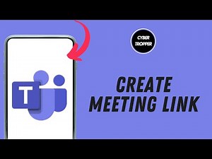 How to Create a Meeting link on Microsoft Teams