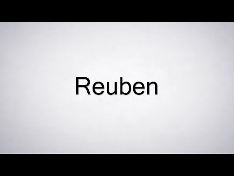 How to Pronounce Reuben