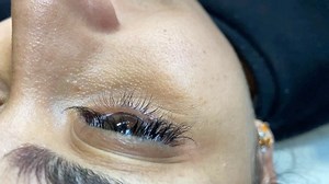 Very natural half set 2D lashes ©️🥰for reservation: 01007376963 | Christine Reda Makeup Artist