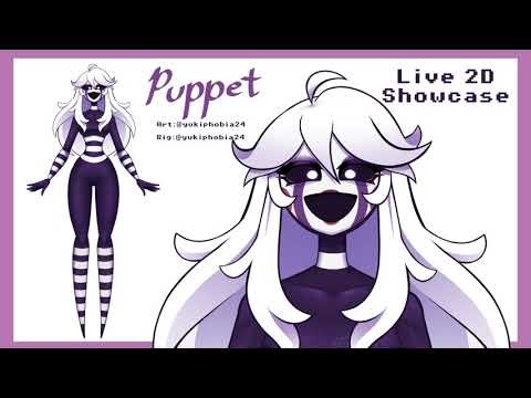 Puppet Vtuber Model - Live2d Showcase