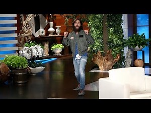 Jared Leto Talks Acting with the 'Very Intense' Harrison Ford