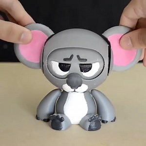 2.7K views · 71 reactions |  Cute little Koala, you can switch easily between 4 different moods.  3D model: https://bit.ly/3LtkZHA  Designed by Finnick_nv | Cults. | Facebook