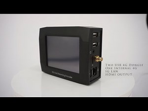 Zowietek’s latest HD streaming video encoder, perfect choice for streaming over bonded network!