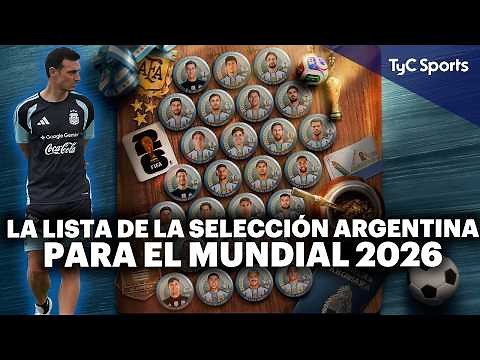 ARGENTINA NATIONAL TEAM ROSTER FOR THE 2026 WORLD CUP 🇦🇷 THE PLAYERS CALLED UP TO DEFEND THE TITLE