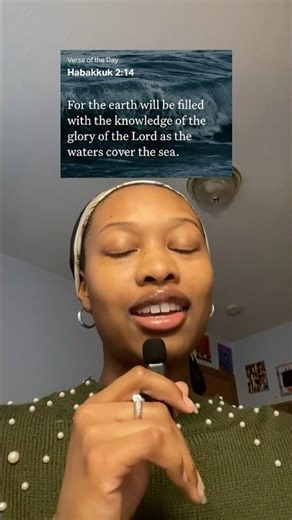 ‭‭Habakkuk‬ ‭2‬:‭14‬ ‭NIV‬‬ #verseoftheday #bibleapp #biblereading #youversionbibleapp #biblebesties