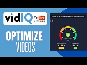 How to Optimize Videos with VidIQ