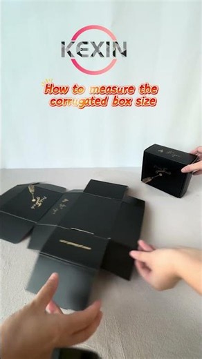 How to Measure Corrugated Box Size #custompackaging #packagingdesign #luxurypackaging #custombox