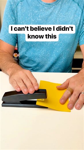 2.5M views · 6.5K reactions | Many staplers have two settings - one for a permanent hold and one for a temporary bind #stapler #office #officesupplies #worktip | Liz & Jeff | Facebook