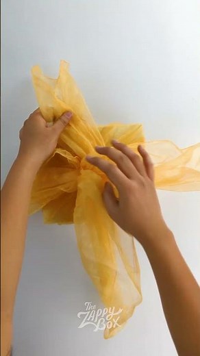 How to wrap gifts with a cloth beautifully | Tutorial | The Zappy Box |