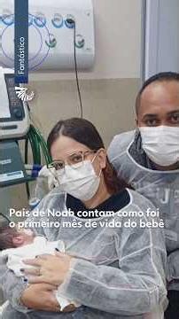 Noah's parents share how the baby's first month was