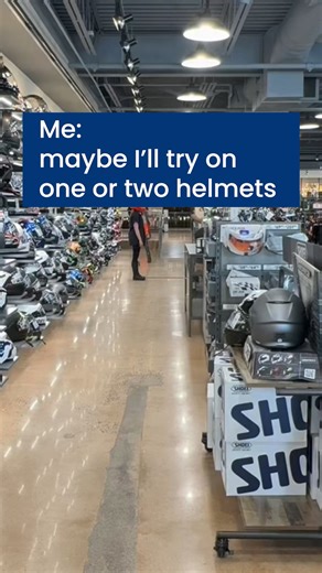 Need a helmet? We've got you covered! Pick one up at your local Cycle Gear or buy online today at Cycle Gear: https://bit.ly/4d1HIqK #cyclegear #motorcycle #bikelife #bike #instabike #motorbike #kawasaki #honda #suzuki #yamaha #aprilia #ktm #ducati #harley #harleydavidson #motorcycles #triumphmotorcycles #bmwmotorrad #indian #indianmotorcycle #reel #helmet #helmets | Cycle Gear