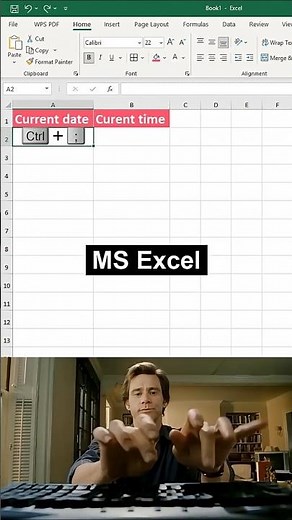 Want to insert current date & time in Excel instantly? 😎