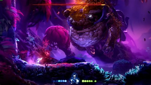 【奥日与萤火意志】困难模式 夸洛克 蛤蟆boss 无符文/无核心/无先祖之光