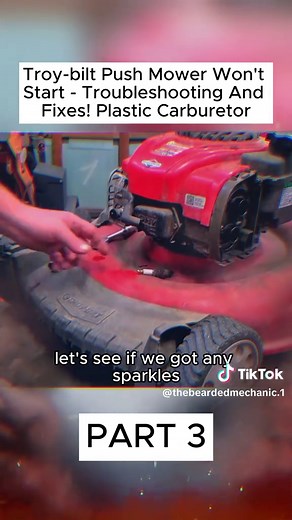 Troubleshooting a Troy-Bilt Push Mower That Won't Start